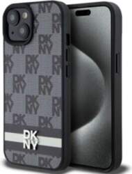 DKNY Leather Checkered Mono Pattern &
