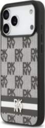 DKNY PU Leather Checkered Pattern and