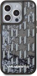 Karl Lagerfeld Liquid Glitter Monogram Gradient