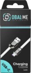 OBAL:ME Sleek USB-A|USB-C Cable White