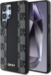 Case DKNY Leather Checkered Pattern MagSafe
