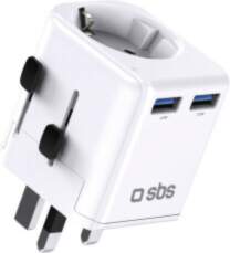 SBS universal travel adapter - EU