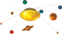 TTS Motorised Solar System Ceiling Mobile