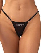 Obsessive melni stringi Hungry?