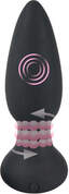 Black Velvets Rotating & Vibrating Plug