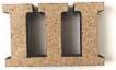 MDF burts "Ш", H:3cm
