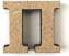 MDF burts "П", H:3cm