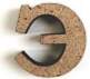 MDF burts "Э", H:3cm