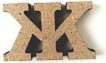 MDF burts "Ж", H:3cm