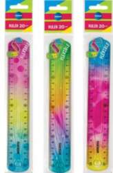 CENTRUM Lineāls 20cm SOFT ABS lokans