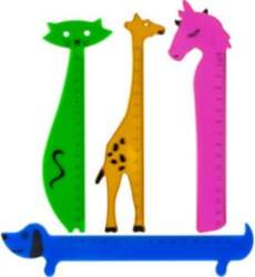 CENTRUM Lineāls "Animals" 15cm