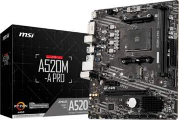 MSI | A520M-A PRO | Processor