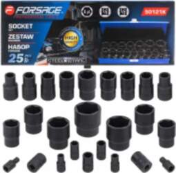 1/2", 20 pcs, Impact socket set