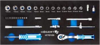 HOEGERT TECHNIK tool set with 1/4