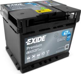 Akumulators Exide EA472 47Ah, 450A, (-