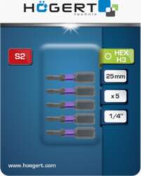 H4 Biti HEX 25 мм, 2