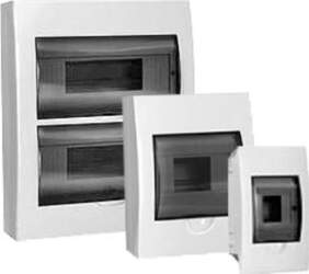Surface distribution box 8 way IP40