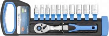 1/4" 10 pcs Socket set with