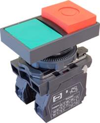 IP40 1NO+1NС Plastic pushbutton switch FP