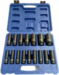 1/2", 40 pcs, Impact socket set