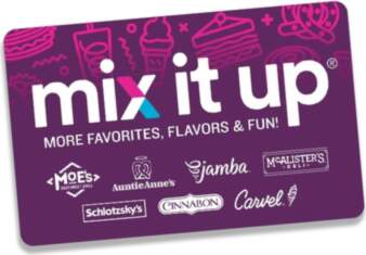 Mix It Up Gift Card 5