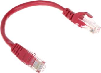 PATCHCORD RJ45/0.2-RED 0.2 m