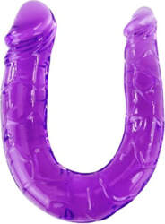 Baile Dildo Divkārša bauda (violets)