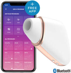 Klitora stimulators Satisfyer Love Triangle (balts)