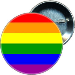 Metāla nozīmīte Pride