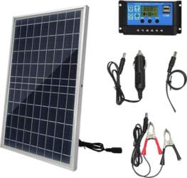 10W Polysilicon Solar Panel Set mit
