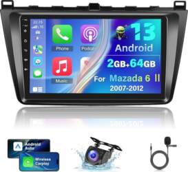 2+64G Android auto radio priekš Mazda