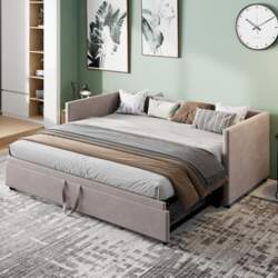 2 Seater Extendable Folding Sofa Bed