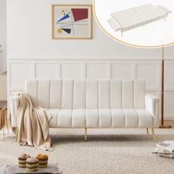 2-Seater Sofa Bed, Folding Sofa with