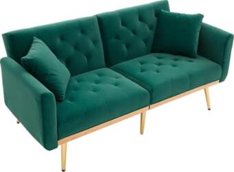 2-Seater Sofa Bed with Sleep Function