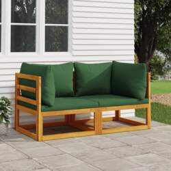 360016 Modular Corner Sofas with Green