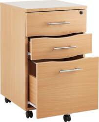 3 Drawer Under Desk Filing Cabinet