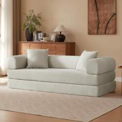 4-in-1 Futon Folding Sofa Bed, 2-Seater