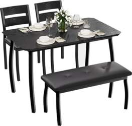 4-Piece Kitchen Table Set, Dining Table