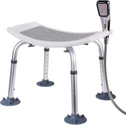 Adjustable Bath Chair, Height Adjustable Shower