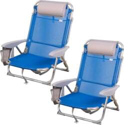 AKTIVE Pack of 2 Folding Chairs