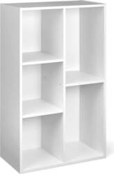 Amazon Basics 5 Tier Bookcase White