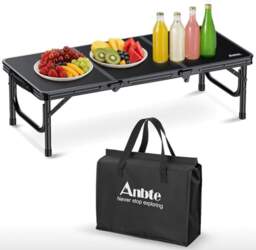 Anbte Camping Table Folding Table 87