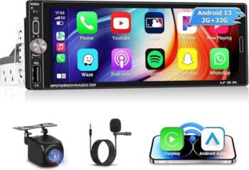 Android 15 Auto radio 1 DIN