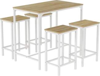 Bar Table with 4 Bar Stools