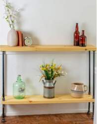 Bedside Table Coffee Table Industrial Style