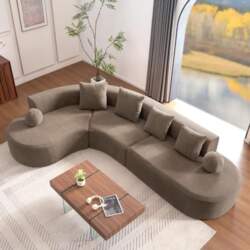 Boneless Cloud Sofa L Shape Modular