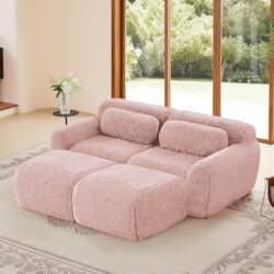 Boneless Cloud Sofas, Soft Fluffy Plush