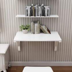Breakfast Bar Table Wall Mounted Folding