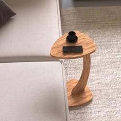 C Shape Triangular Design Table for