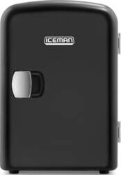Chefman Iceman Black Portable Mini Fridge